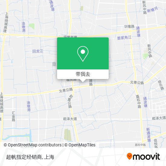 超帆指定经销商地图