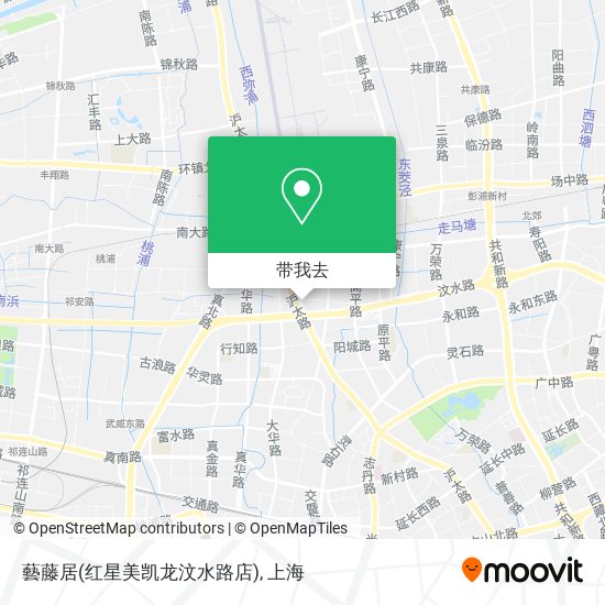 藝藤居(红星美凯龙汶水路店)地图
