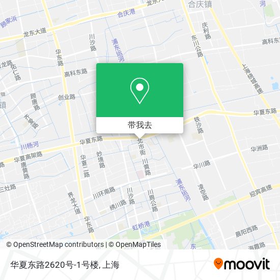 华夏东路2620号-1号楼地图