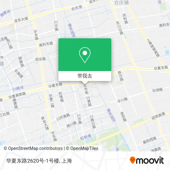华夏东路2620号-1号楼地图