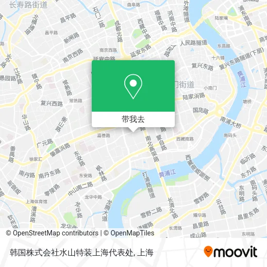 韩国株式会社水山特装上海代表处地图