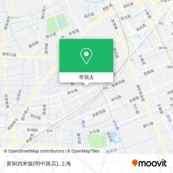 黄焖鸡米饭(明中路店)地图