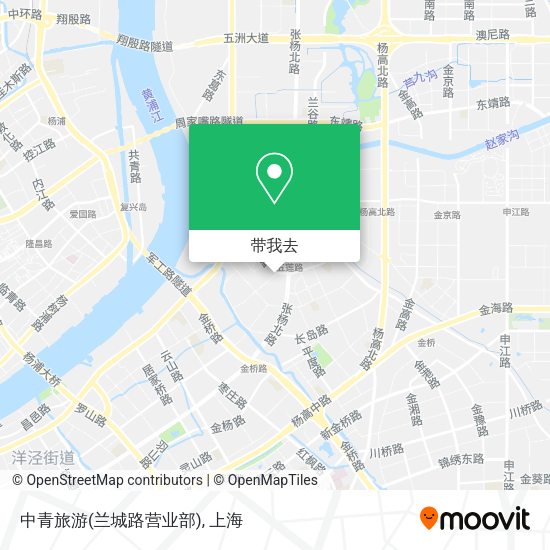 中青旅游(兰城路营业部)地图