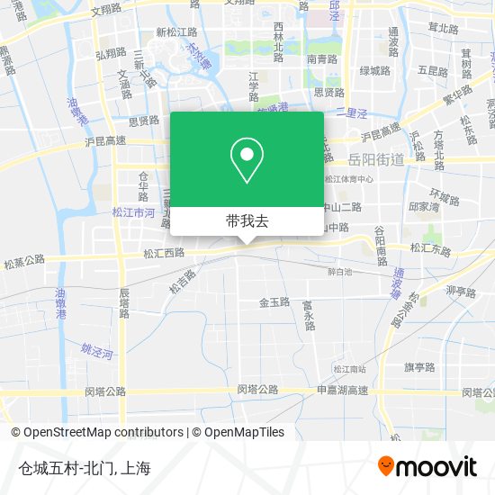仓城五村-北门地图