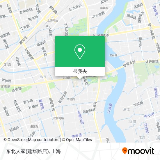 东北人家(建华路店)地图