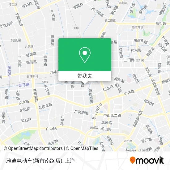 雅迪电动车(新市南路店)地图