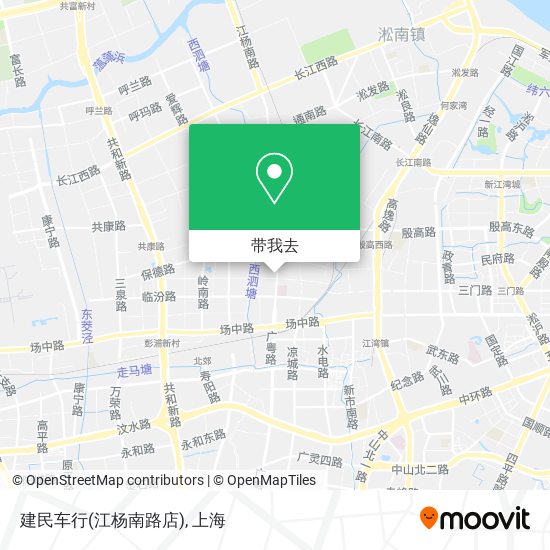 建民车行(江杨南路店)地图