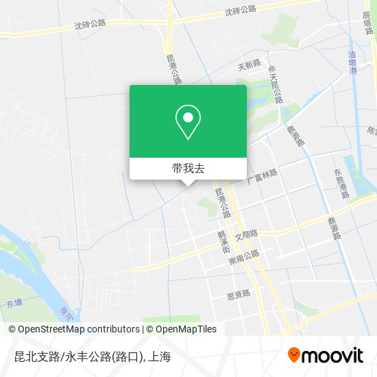 昆北支路/永丰公路(路口)地图