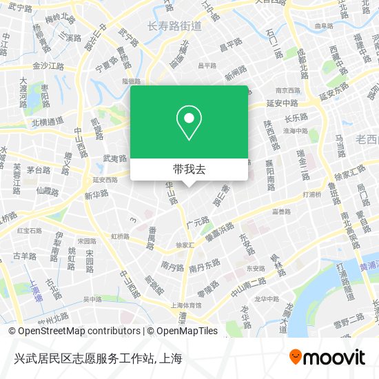 兴武居民区志愿服务工作站地图