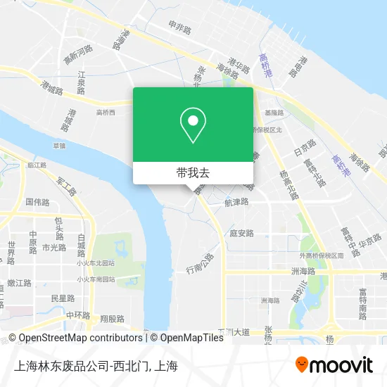 上海林东废品公司-西北门地图