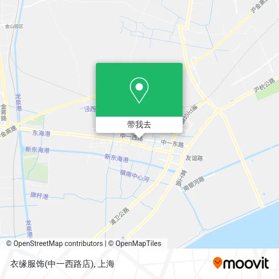 衣缘服饰(中一西路店)地图