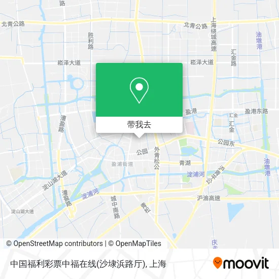 中国福利彩票中福在线(沙埭浜路厅)地图
