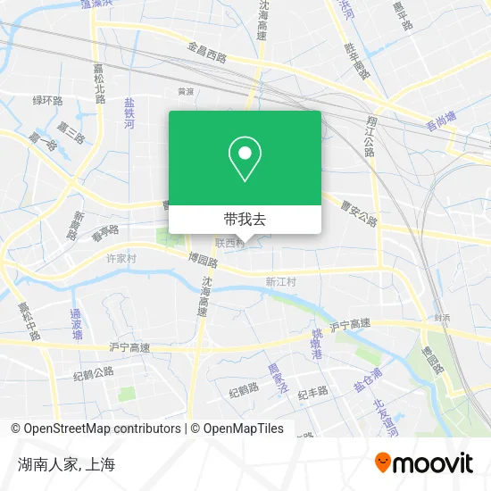 湖南人家地图