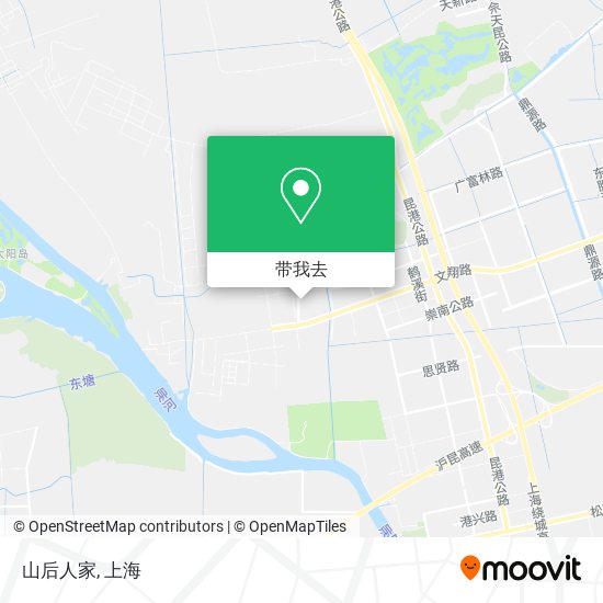 山后人家地图