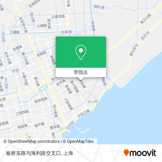 板桥东路与海利路交叉口地图