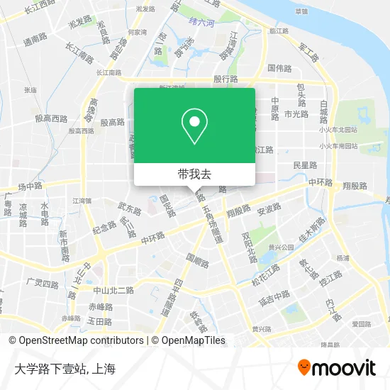 大学路下壹站地图