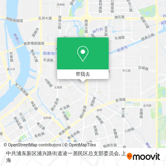 中共浦东新区浦兴路街道凌一居民区总支部委员会地图