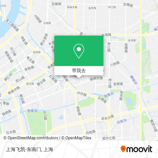 上海飞凯-东南门地图