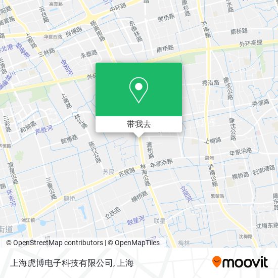 上海虎博电子科技有限公司地图
