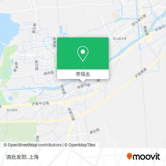 酒批发部地图