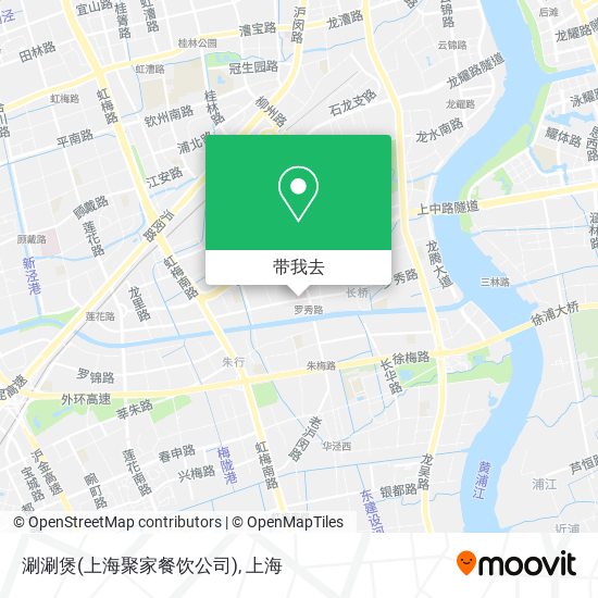 涮涮煲(上海聚家餐饮公司)地图