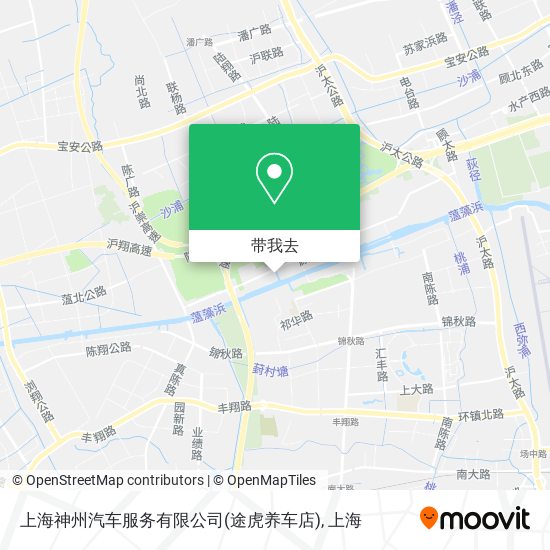 上海神州汽车服务有限公司(途虎养车店)地图