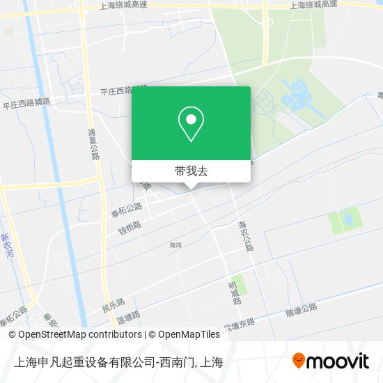 上海申凡起重设备有限公司-西南门地图