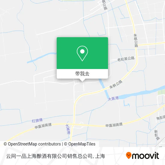 云间一品上海酿酒有限公司销售总公司地图