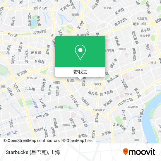 Starbucks (星巴克)地图