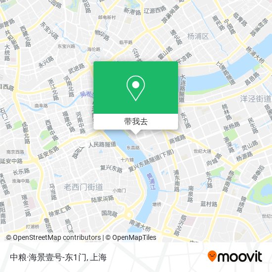 中粮·海景壹号-东1门地图