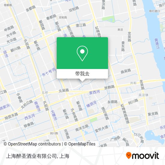 上海醉圣酒业有限公司地图