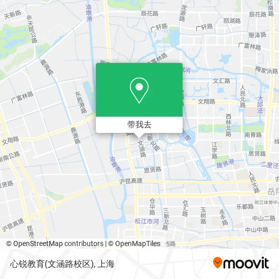 心锐教育(文涵路校区)地图
