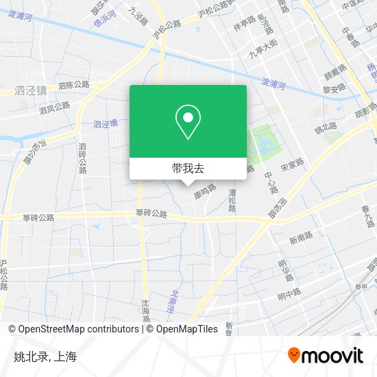 姚北录地图