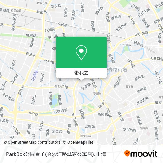 ParkBox公园盒子(金沙江路城家公寓店)地图