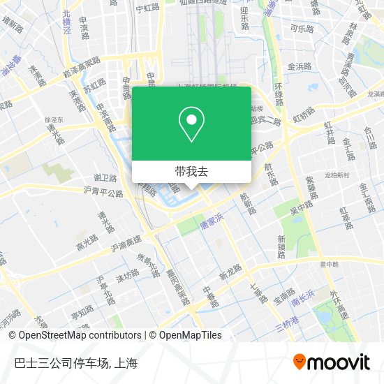 巴士三公司停车场地图