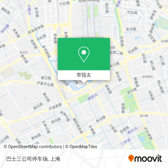 巴士三公司停车场地图
