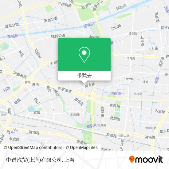 中进汽贸(上海)有限公司地图