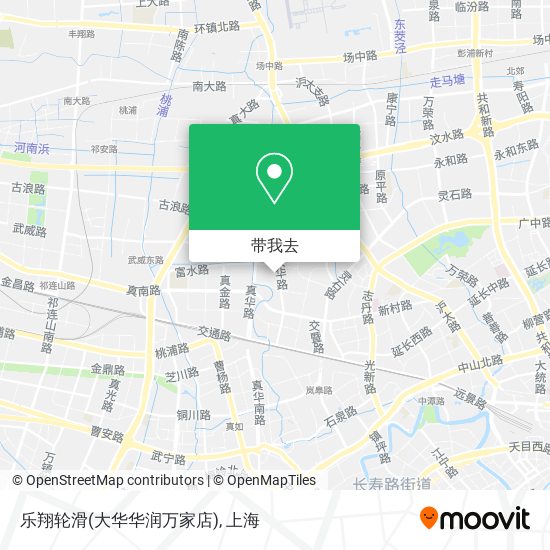 乐翔轮滑(大华华润万家店)地图