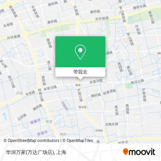 华润万家(万达广场店)地图