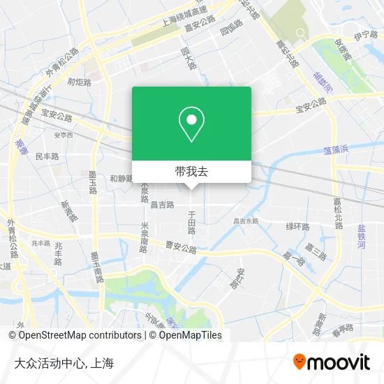 大众活动中心地图
