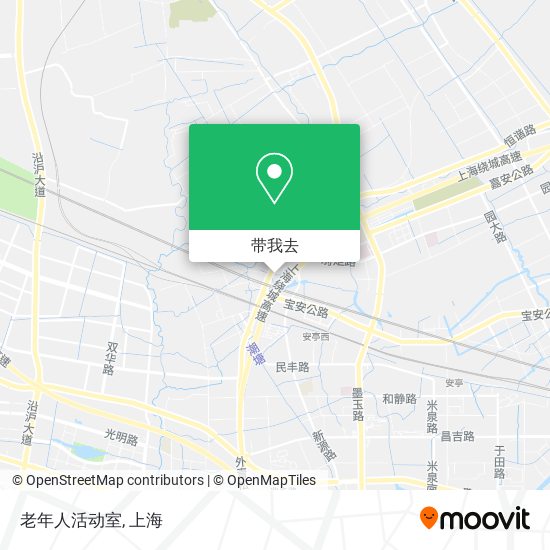 老年人活动室地图