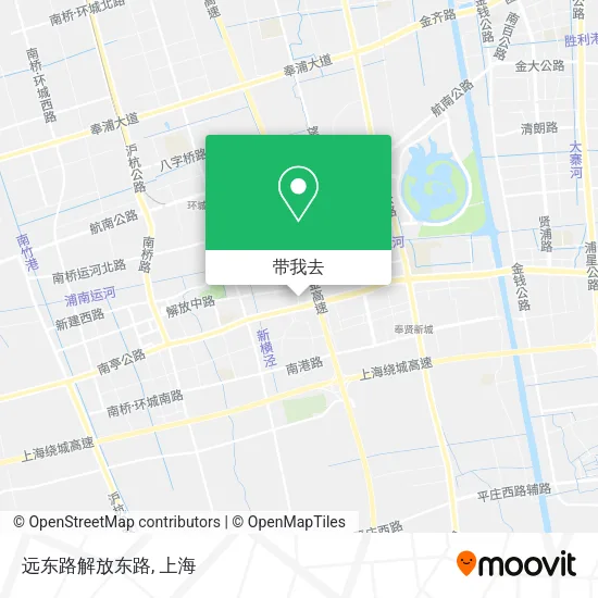 远东路解放东路地图