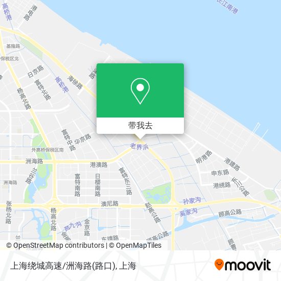 上海绕城高速/洲海路(路口)地图