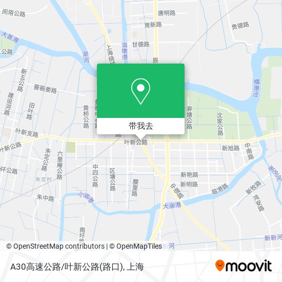 A30高速公路/叶新公路(路口)地图