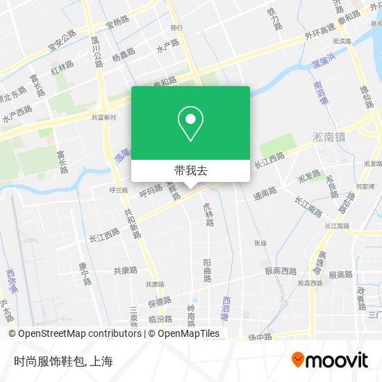时尚服饰鞋包地图