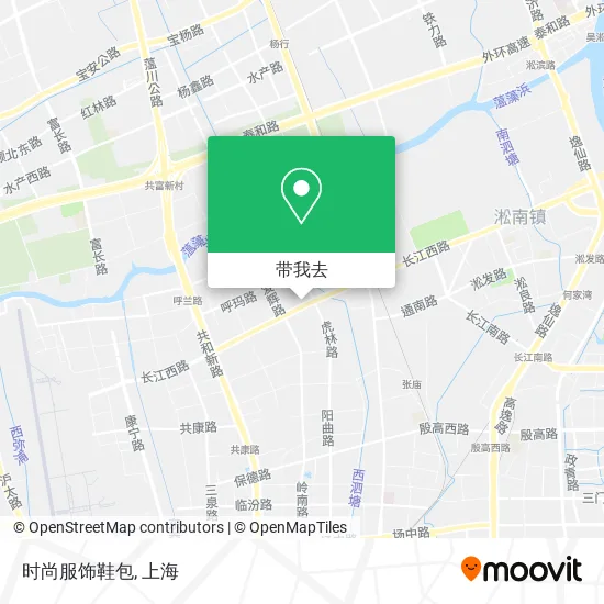 时尚服饰鞋包地图