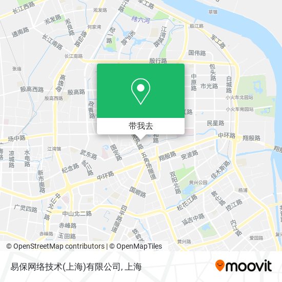易保网络技术(上海)有限公司地图
