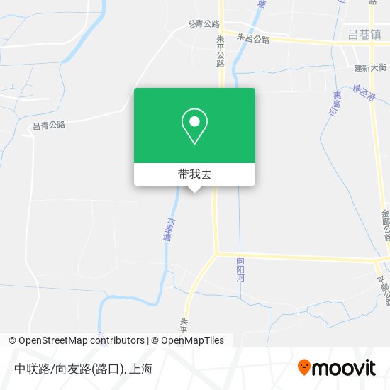 中联路/向友路(路口)地图