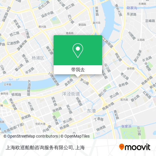 上海欧巡船舶咨询服务有限公司地图