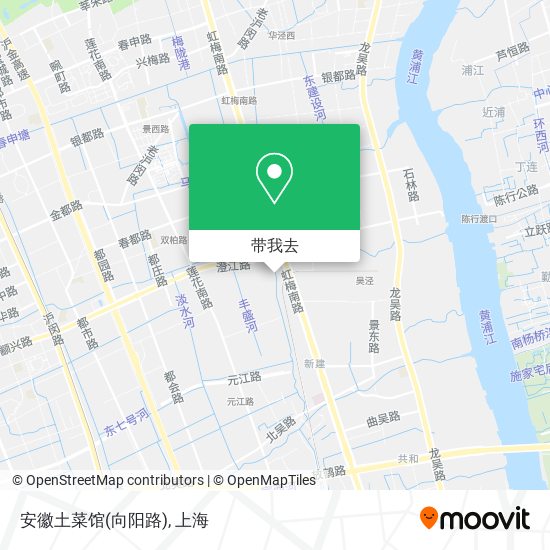安徽土菜馆(向阳路)地图